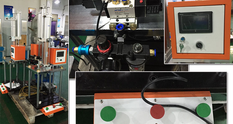 四柱二板氣液增壓機細節(jié)圖